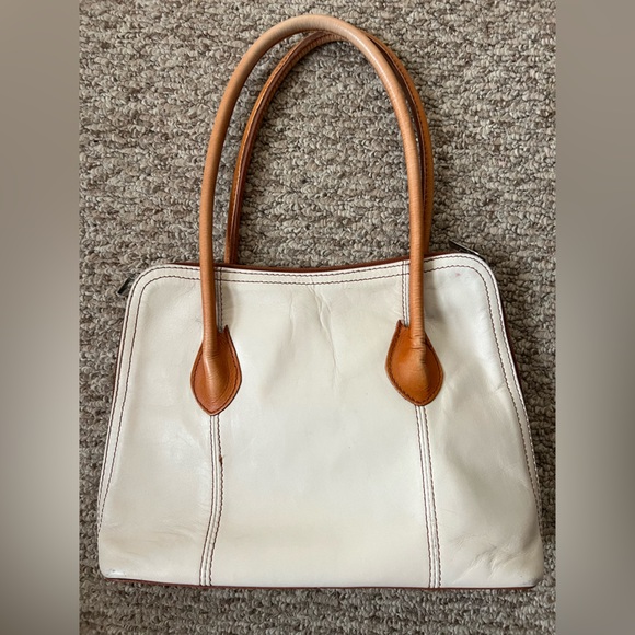 Italian leather Vera Pelle handbag - Picture 5 of 8